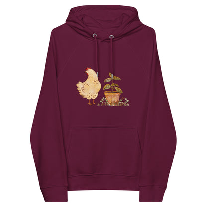 Chicken & Basil : Eco Hoodie