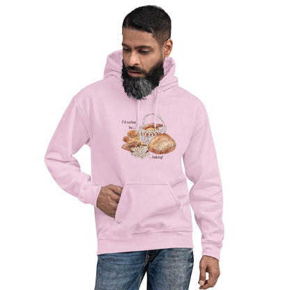 I'd Rather be Baking : Cozy Hoodie