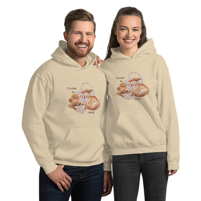 I'd Rather be Baking : Cozy Hoodie