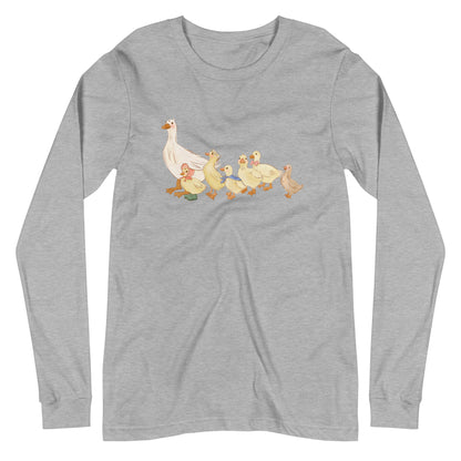 Ducks in a Row : Long Sleeve Tee