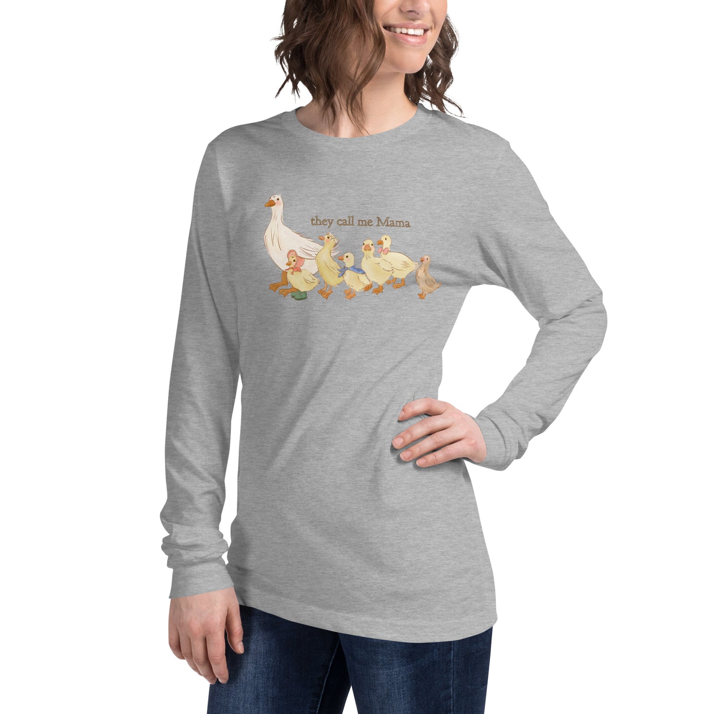 They Call Me Mama : Long Sleeve Tee