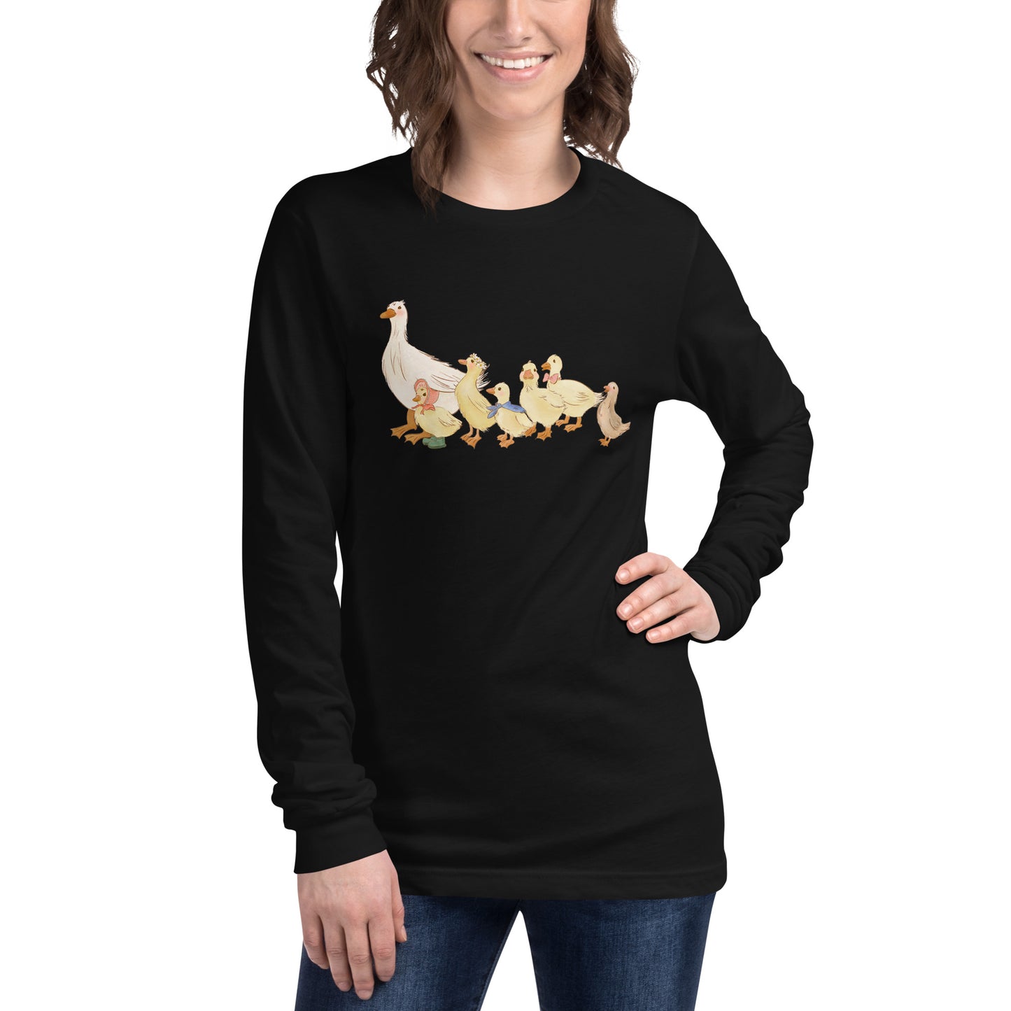 Ducks in a Row : Long Sleeve Tee