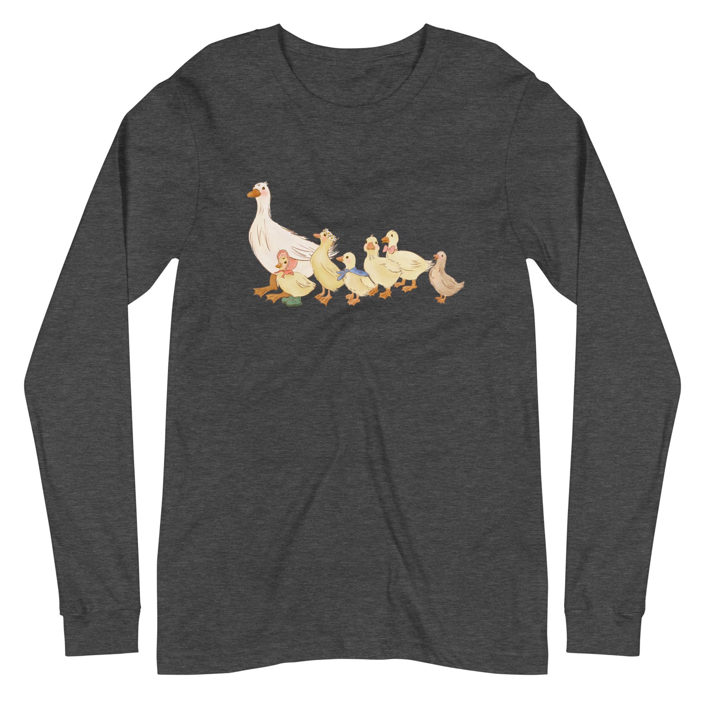 Ducks in a Row : Long Sleeve Tee