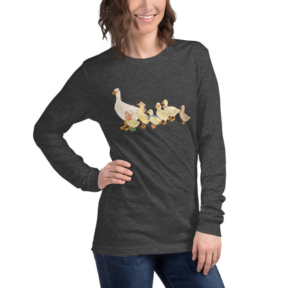 Ducks in a Row : Long Sleeve Tee