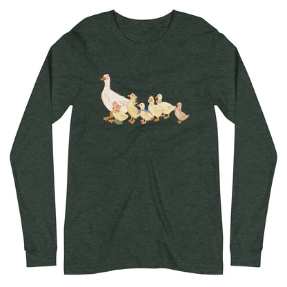 Ducks in a Row : Long Sleeve Tee