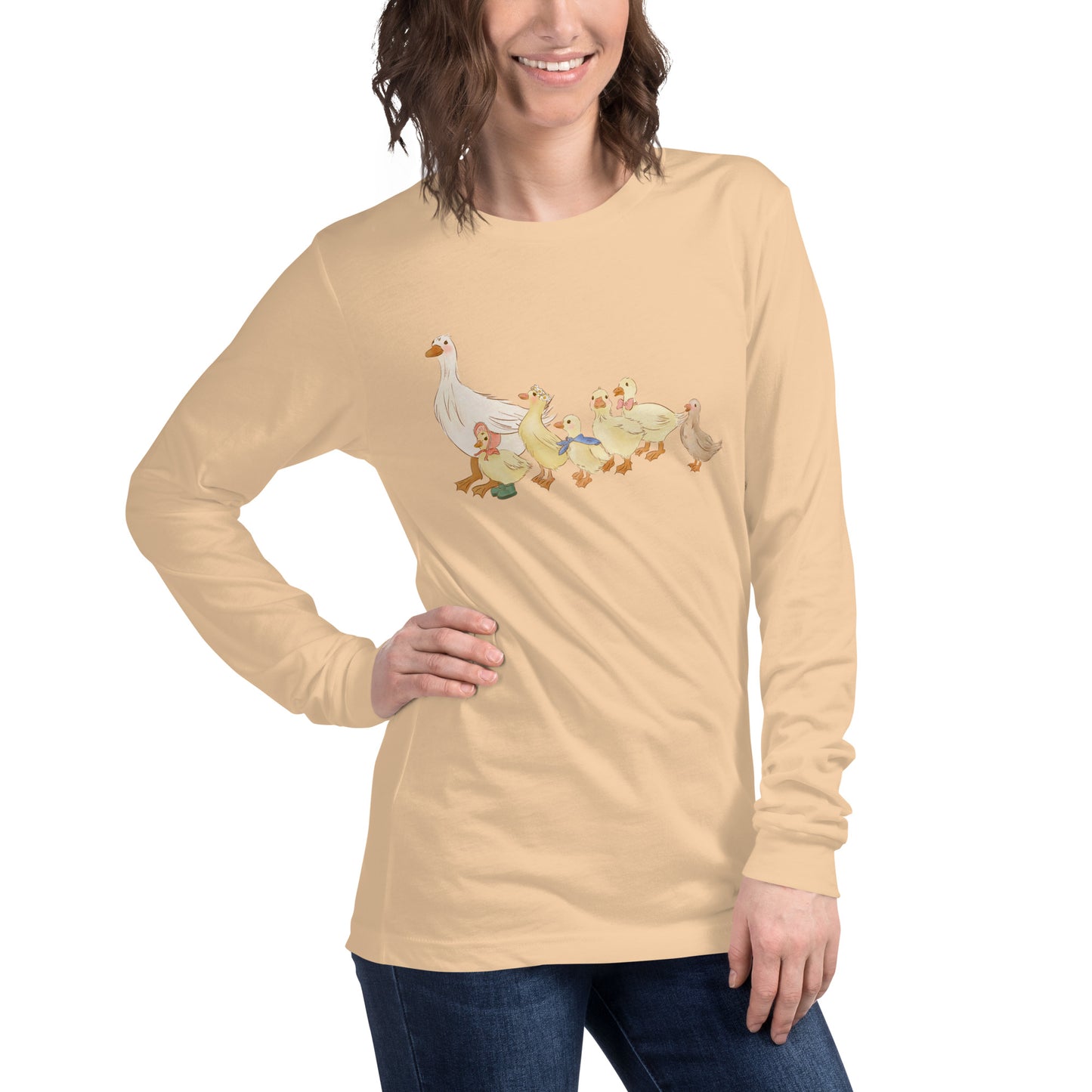 Ducks in a Row : Long Sleeve Tee