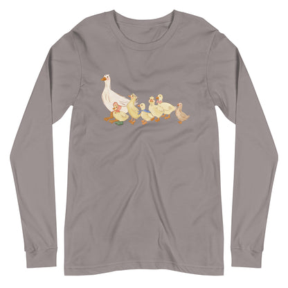 Ducks in a Row : Long Sleeve Tee