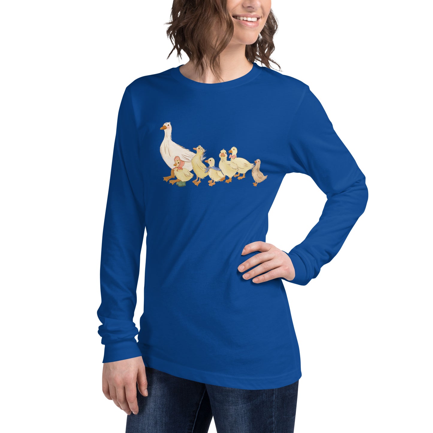 Ducks in a Row : Long Sleeve Tee