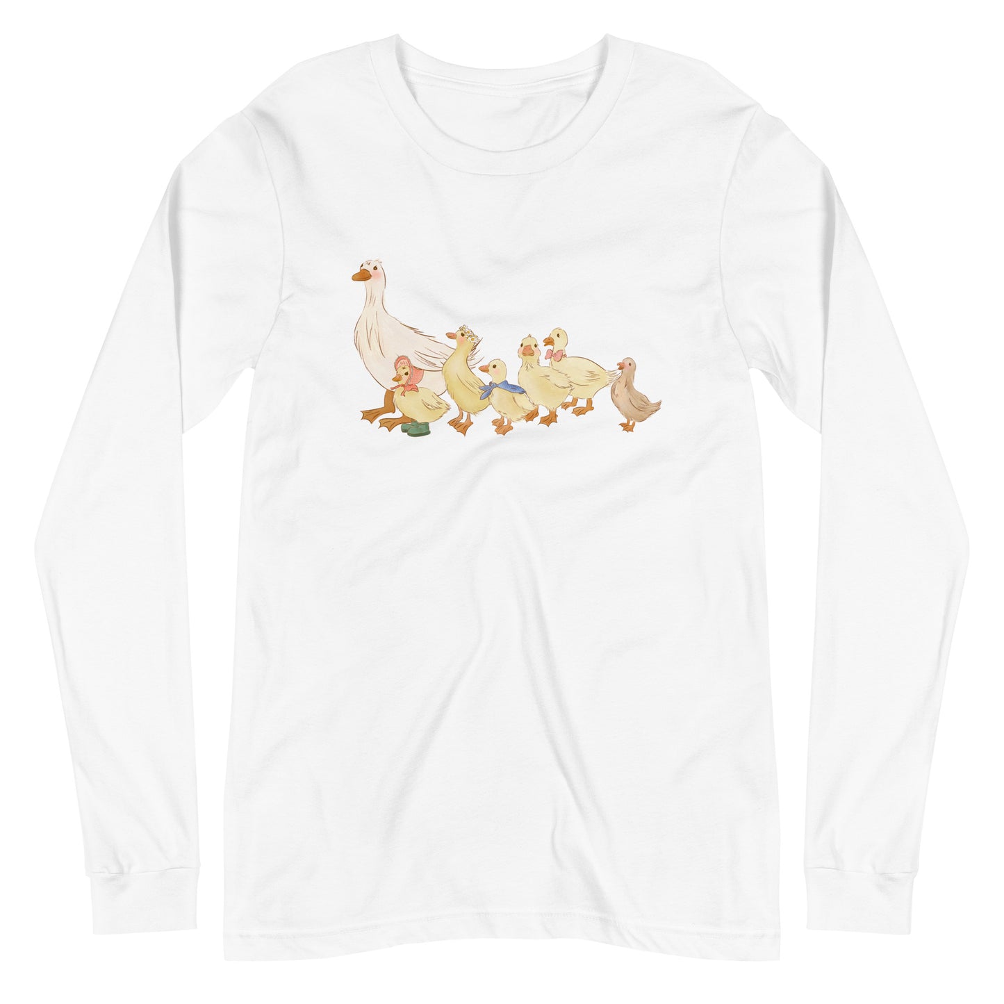 Ducks in a Row : Long Sleeve Tee