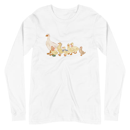 Ducks in a Row : Long Sleeve Tee