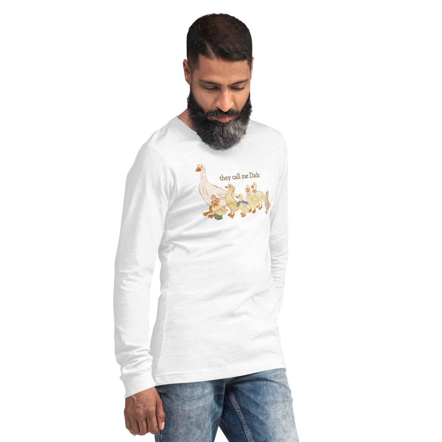 They Call Me Dada : Long Sleeve Tee