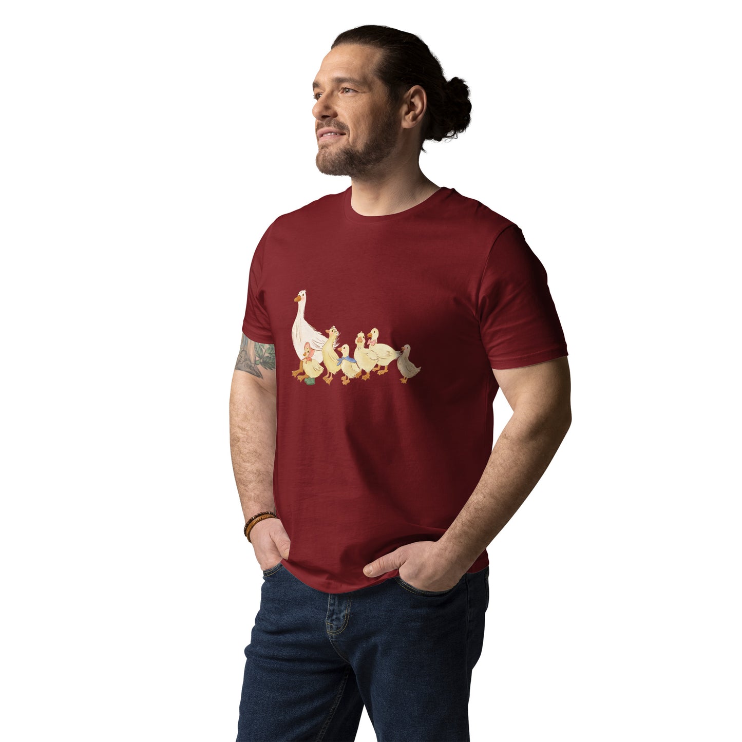 Ducks in a Row : Organic Comfy Tee