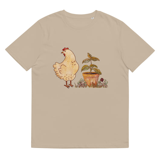 Chicken & Basil : Organic Comfy Tee