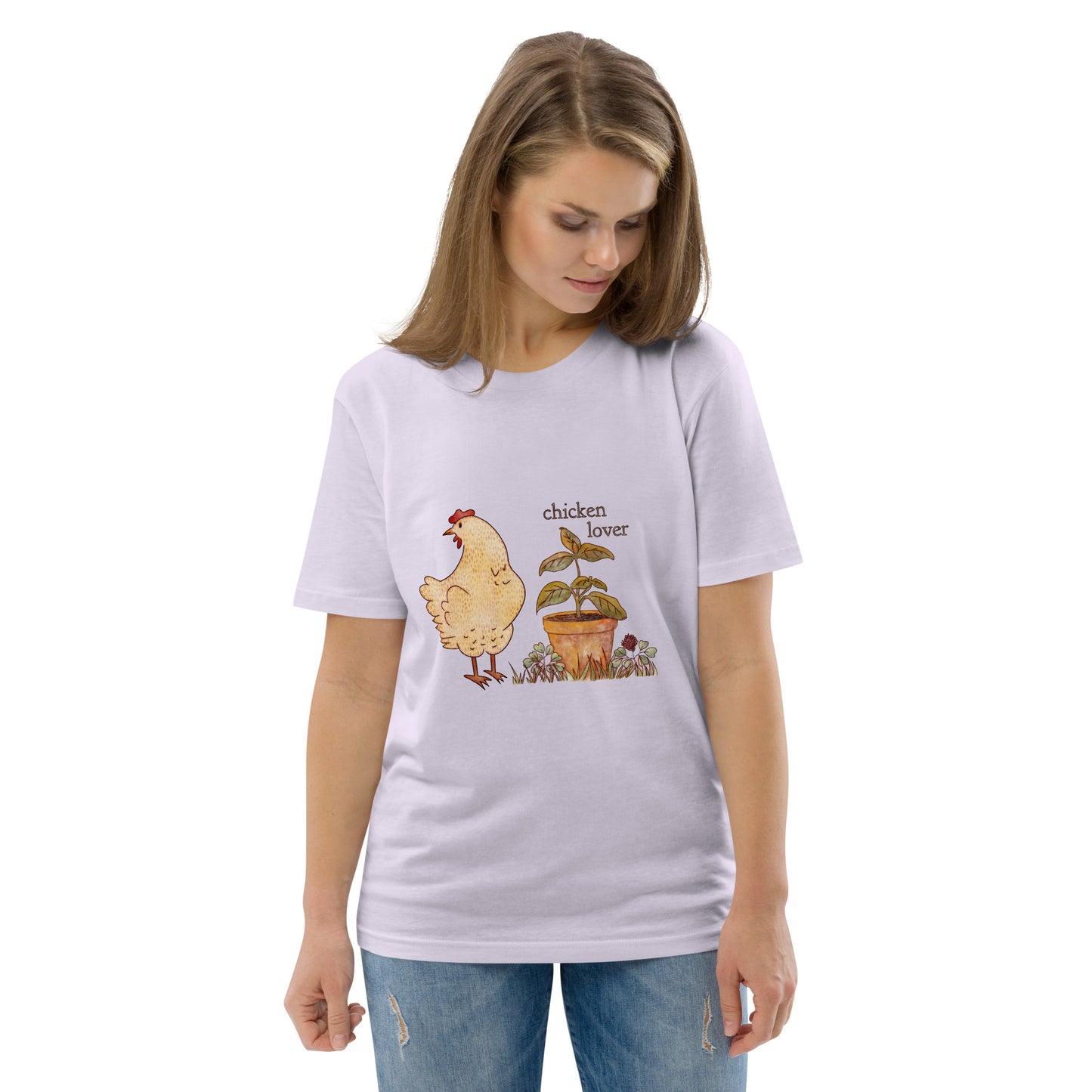 Chicken Love : Organic Comfy Tee