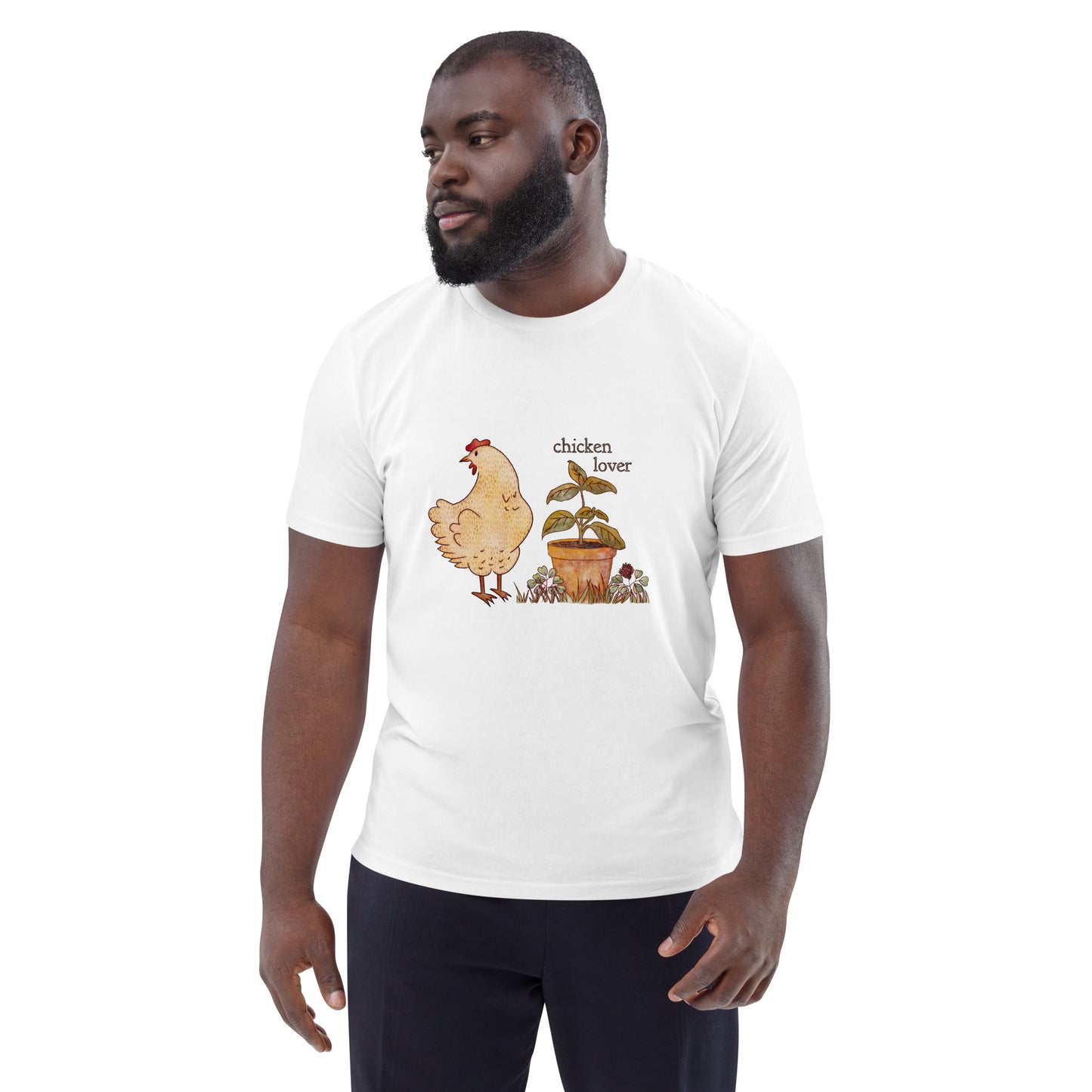 Chicken Love : Organic Comfy Tee