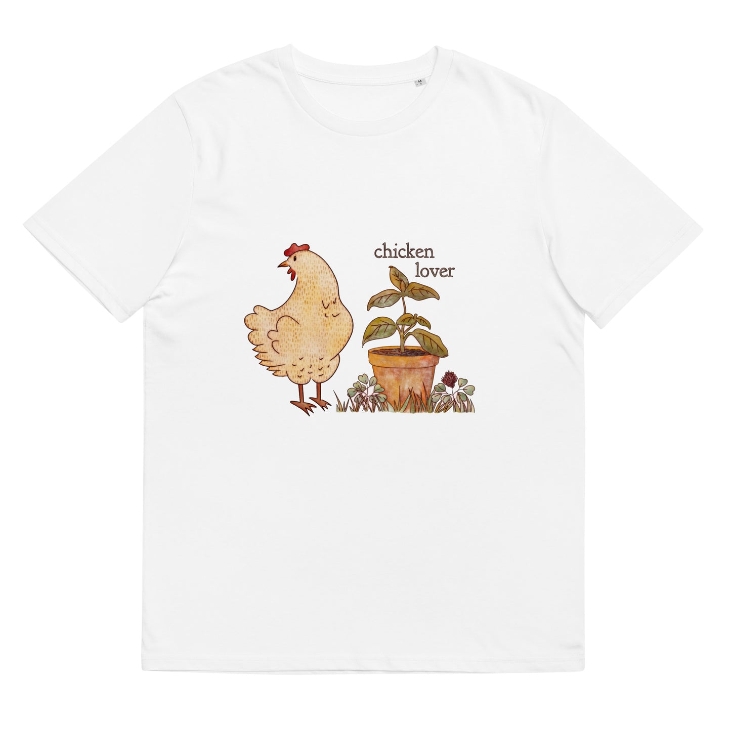 Chicken Love : Organic Comfy Tee