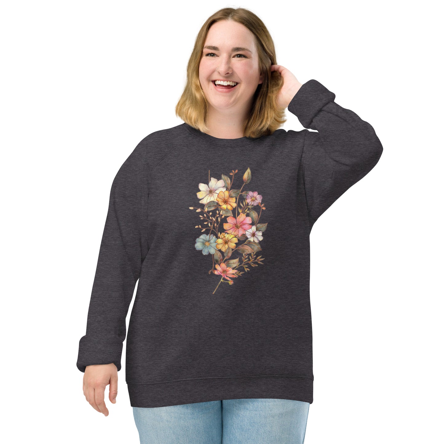 Lily : Organic Comfy Crew Sweatshirt