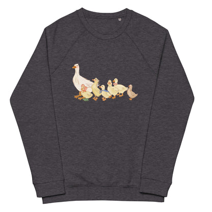 Ducks in a Row : Organic Comfy Crew Sweatshirt