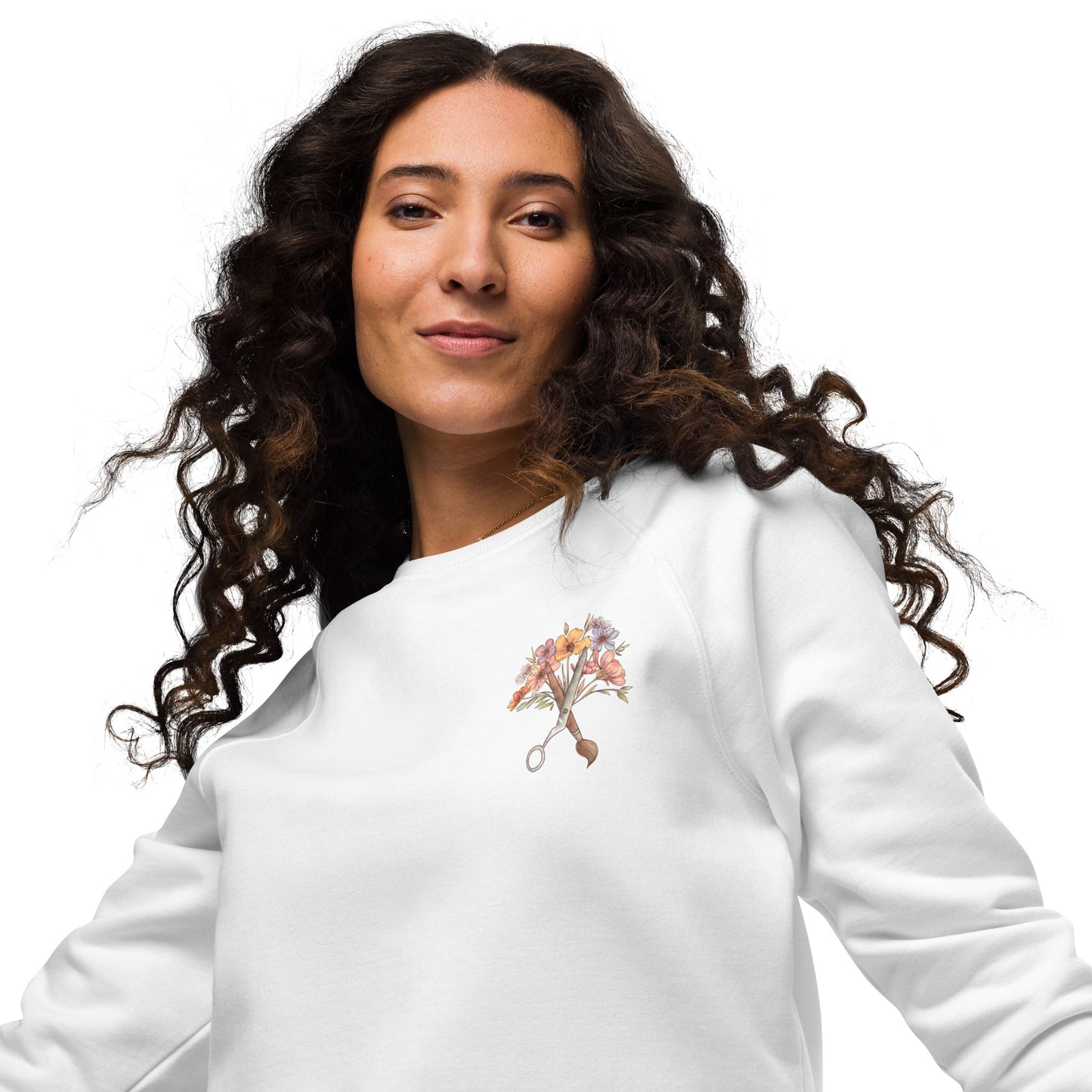 Sweet As April : Organic Comfy Crew Sweatshirt