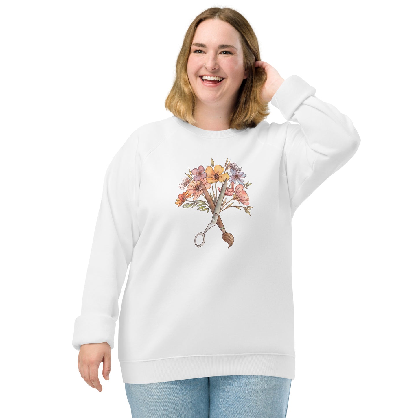 Sweet as April : Organic Comfy Crew Sweatshirt