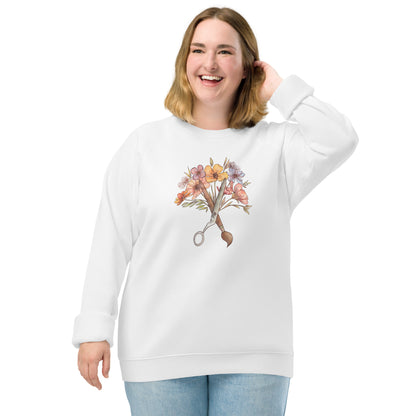 Sweet as April : Organic Comfy Crew Sweatshirt