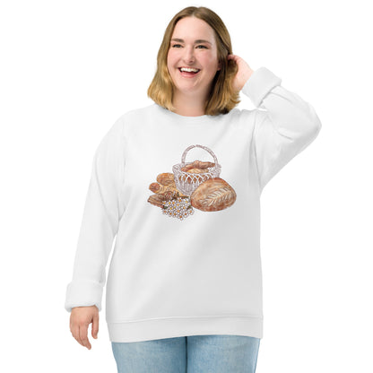 Sourdough Love : Organic Comfy Crew Sweatshirt