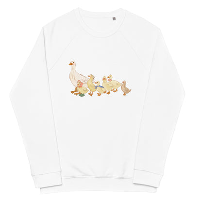 Ducks in a Row : Organic Comfy Crew Sweatshirt