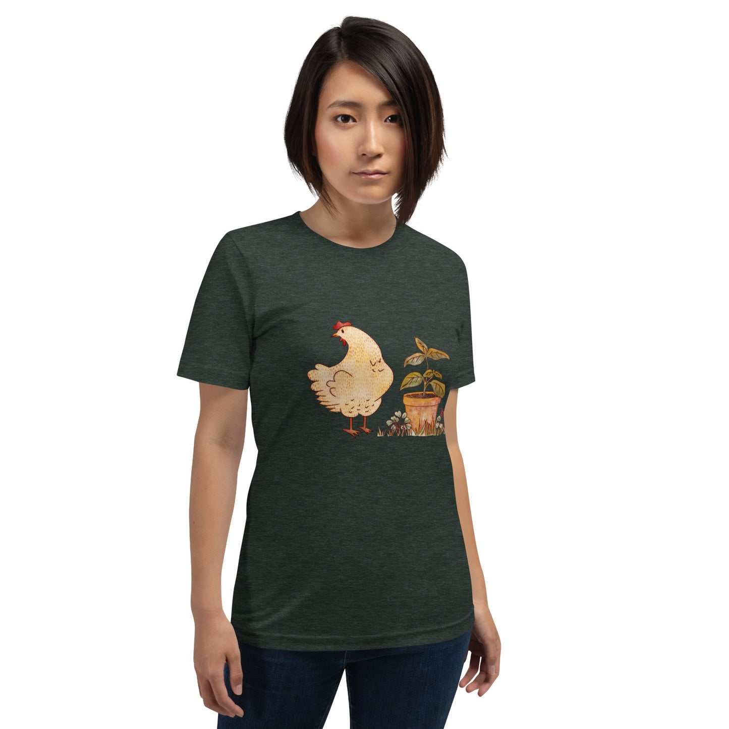 Chicken & Basil : Comfy Tee