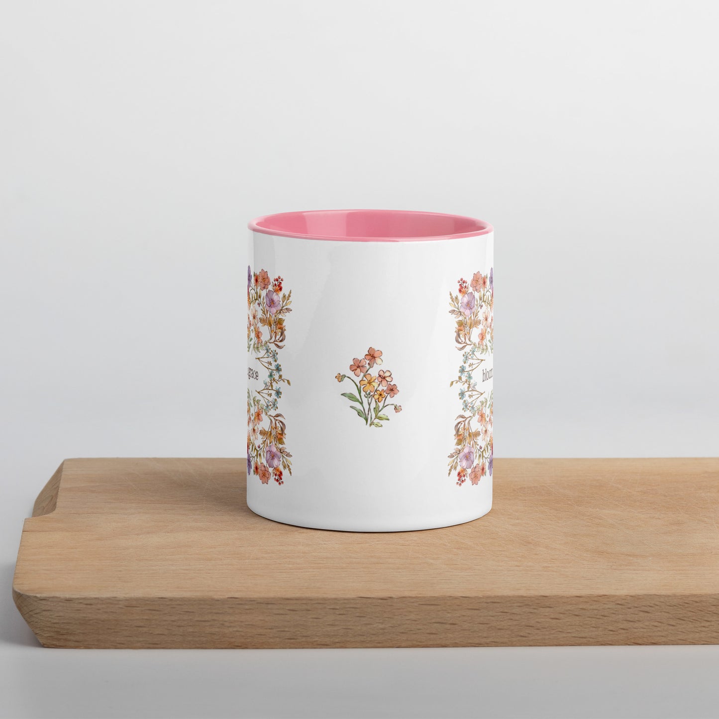 Bloom with Grace : Pink Mug