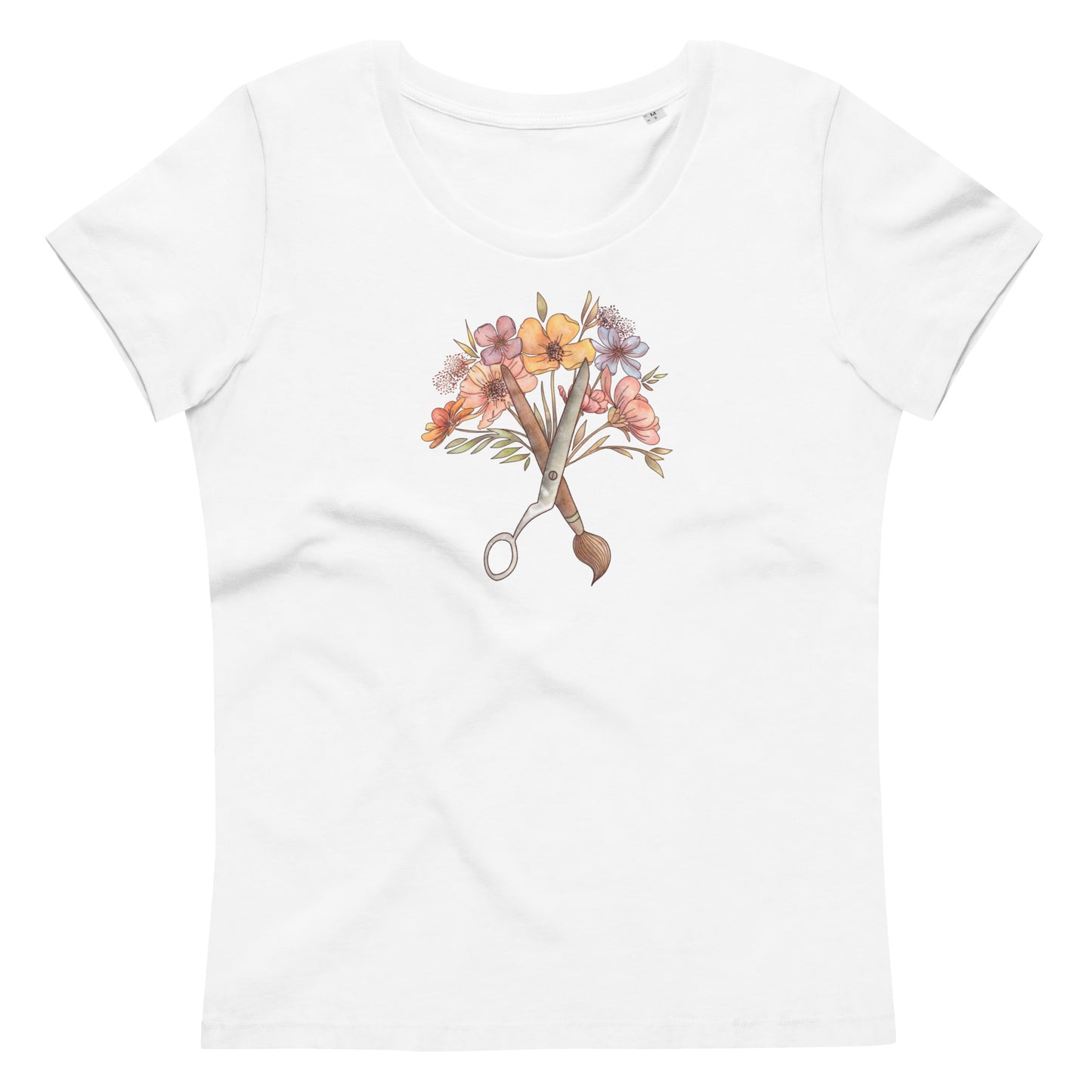 Sweet As April : Organic Fitted Tee