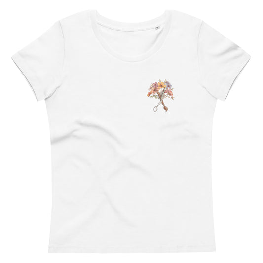 Sweet As April : Organic Fitted Tee