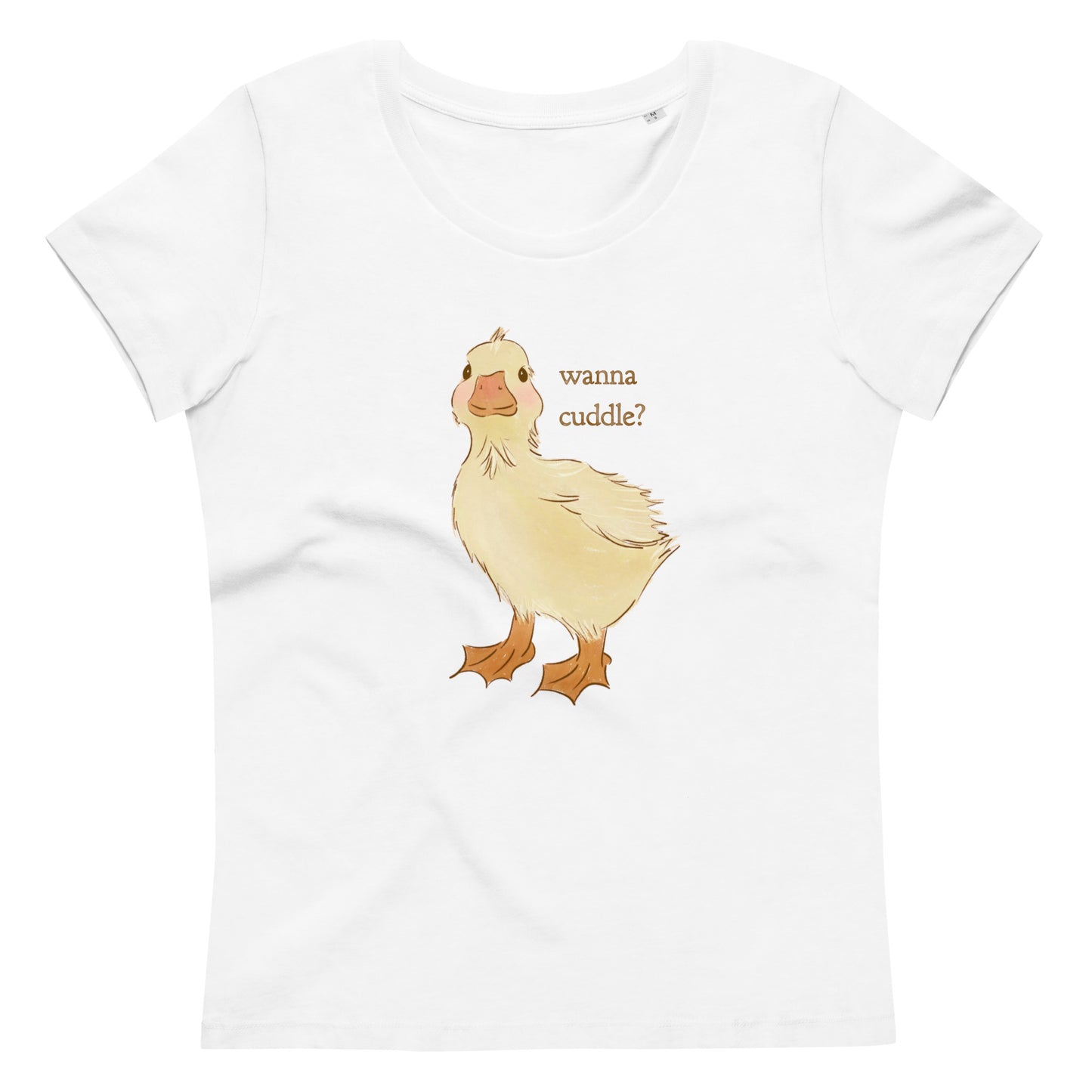 Cuddle Duck : Organic Fitted Tee