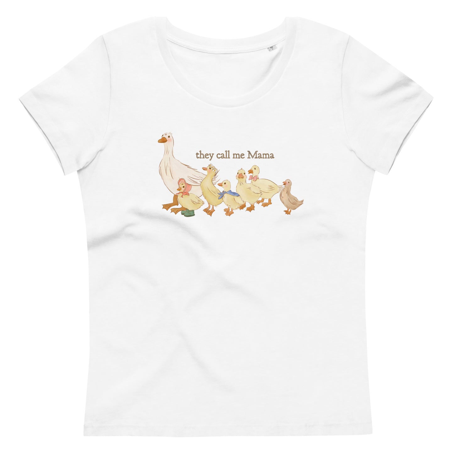 They Call me Mama : Organic Fitted Tee
