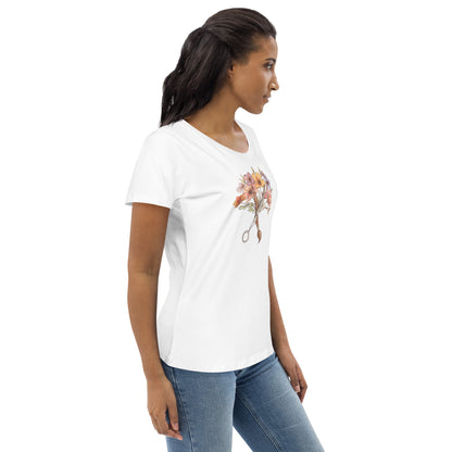 Sweet As April : Organic Fitted Tee