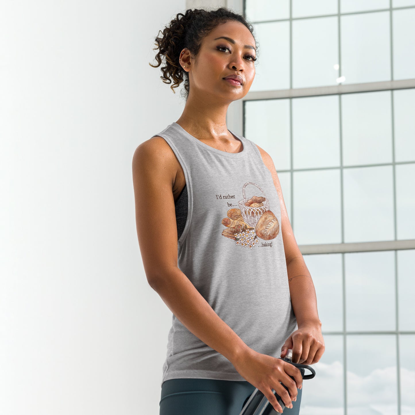 I'd Rather be Baking : Flowy Tank