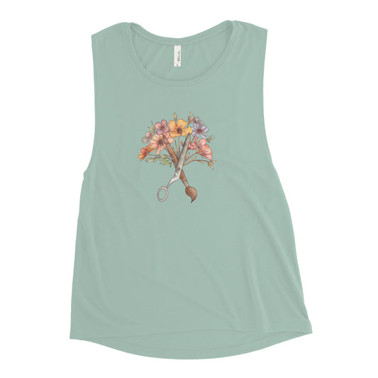 Sweet as April : Flowy Tank