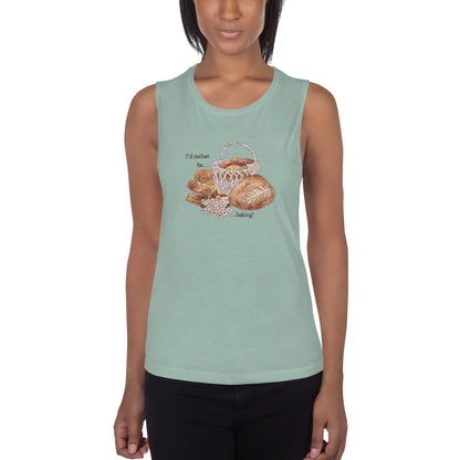 I'd Rather be Baking : Flowy Tank