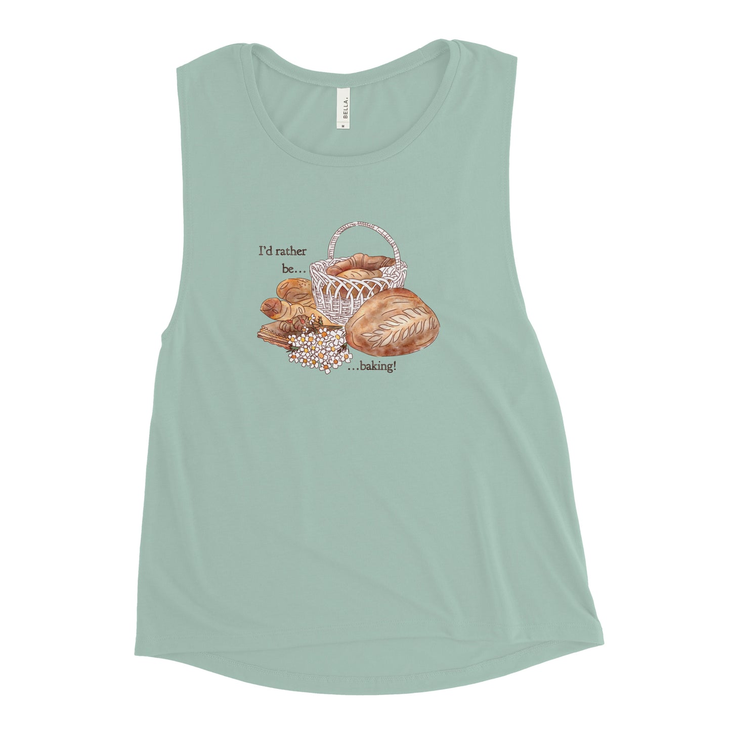 I'd Rather be Baking : Flowy Tank