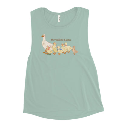 They Call me Mama : Flowy Tank