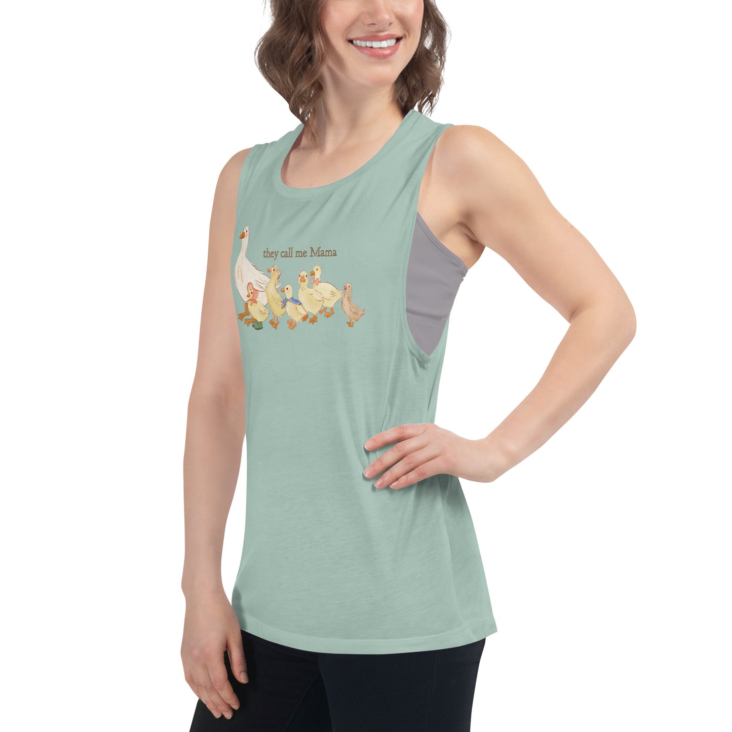 They Call me Mama : Flowy Tank