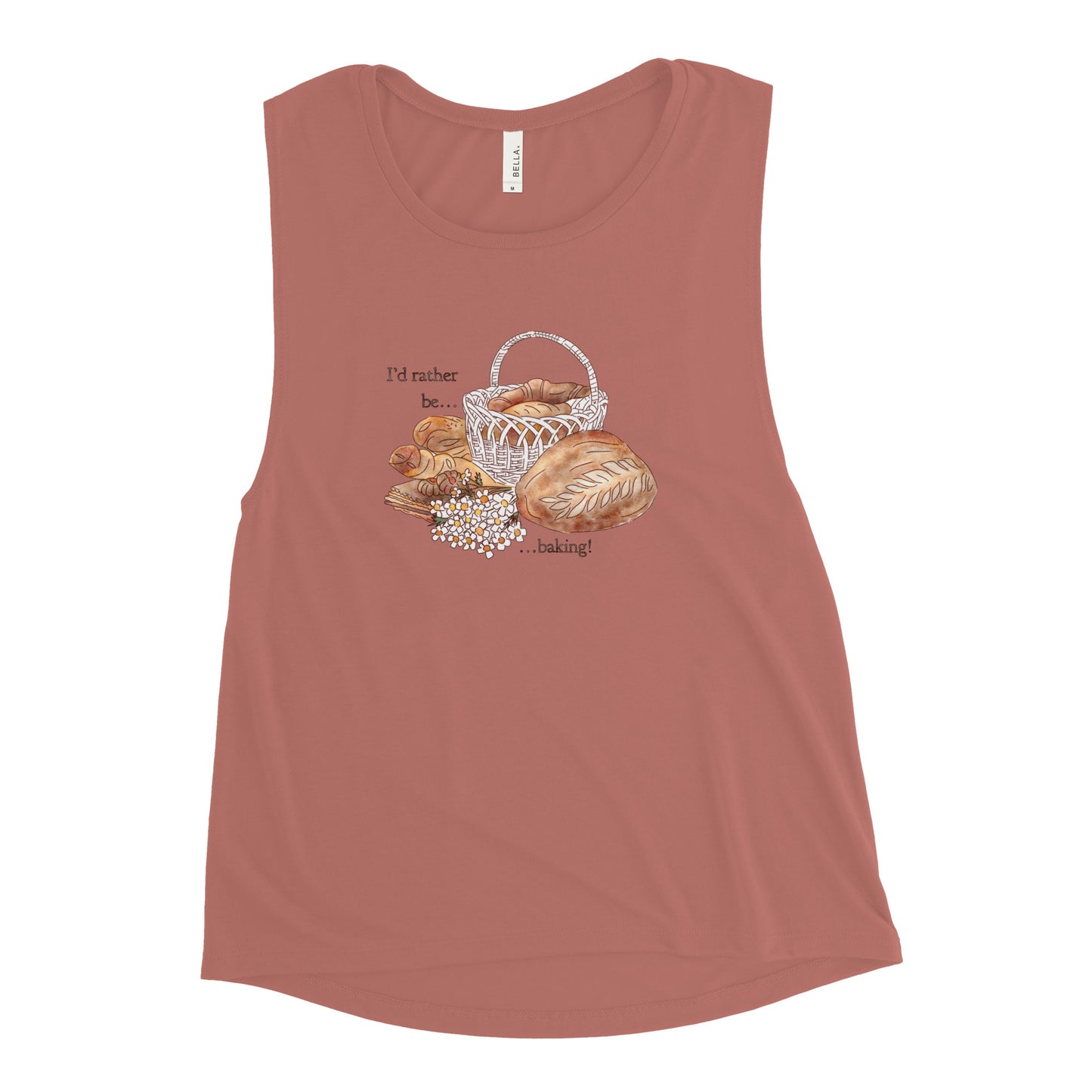 I'd Rather be Baking : Flowy Tank