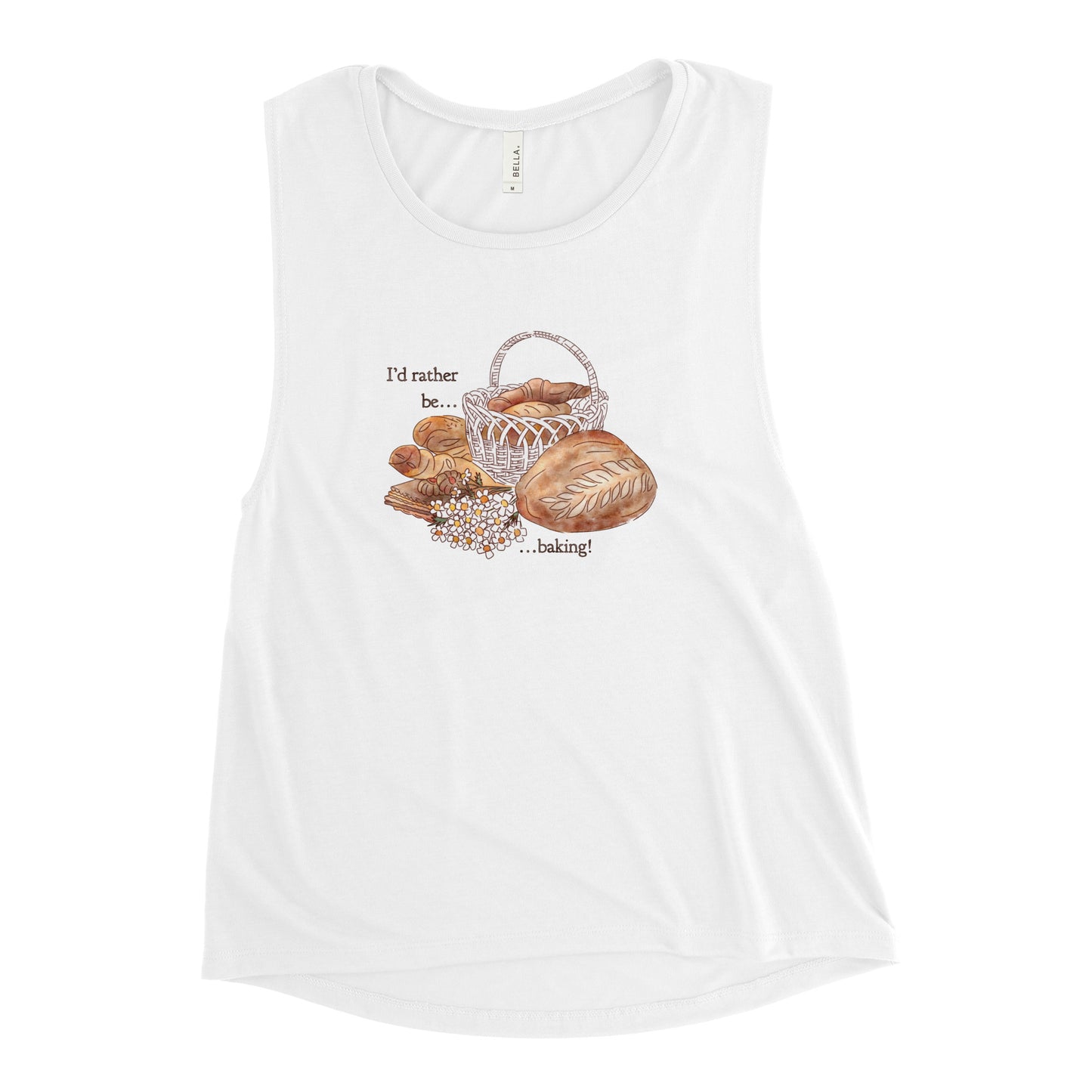 I'd Rather be Baking : Flowy Tank