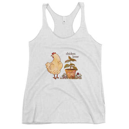 Chicken Love : Racerback Tank