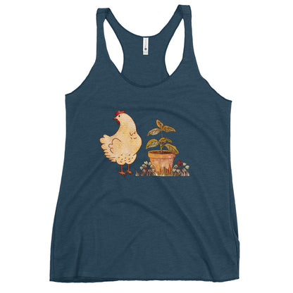 Chicken & Basil : Racerback Tank