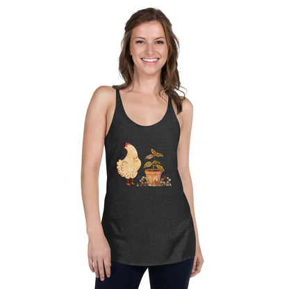 Chicken & Basil : Racerback Tank