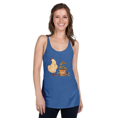 Chicken & Basil : Racerback Tank