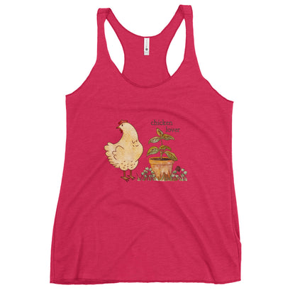 Chicken Love : Racerback Tank