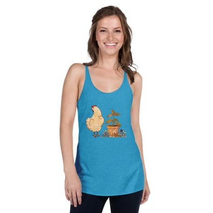 Chicken & Basil : Racerback Tank