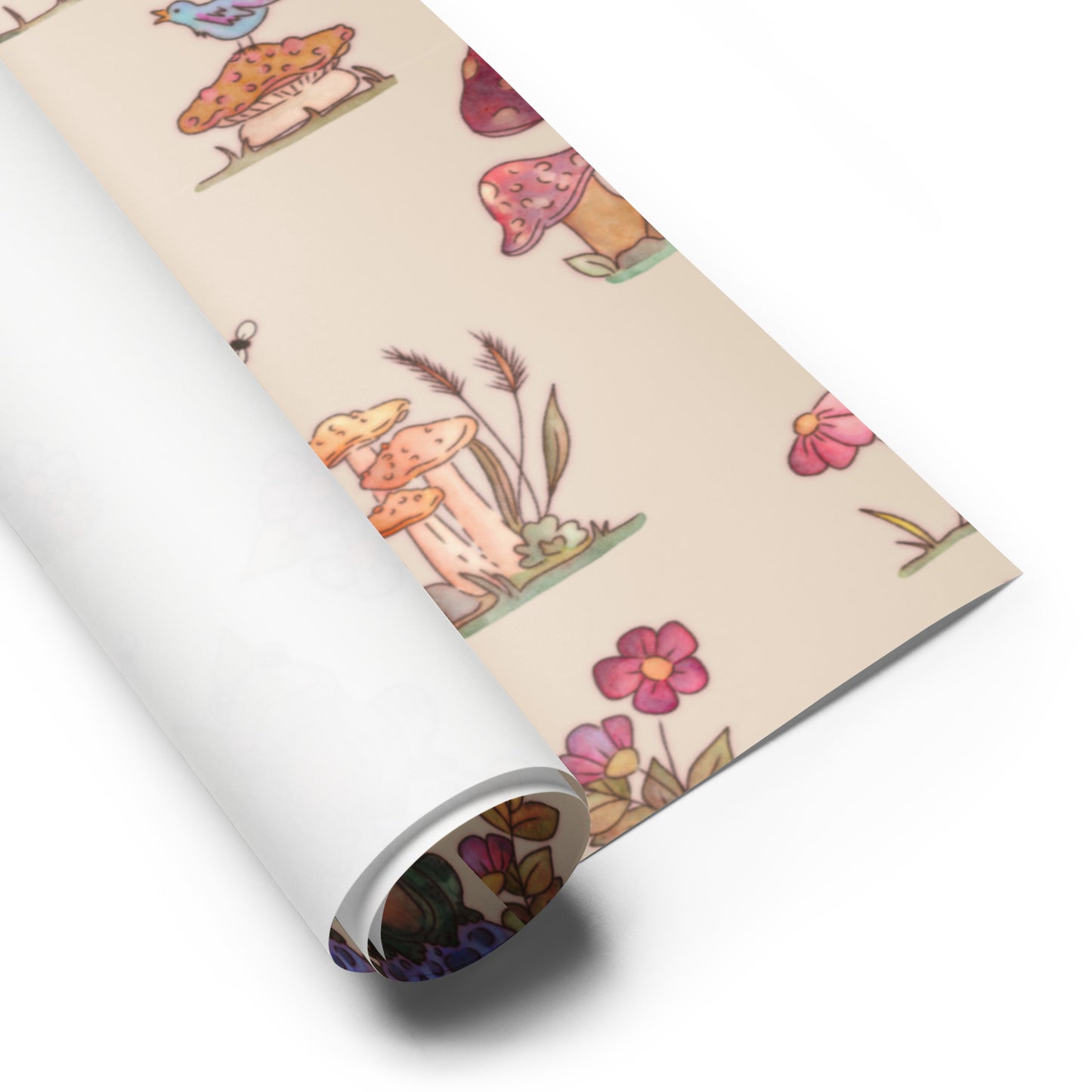 Gnome Garden : Wrapping Paper