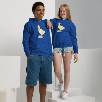 Jacob Duck : Kids Hoodie